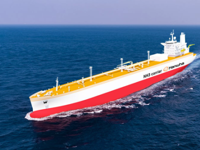 Hanwha Ocean bags $498 million order for world’s largest ammonia carriers